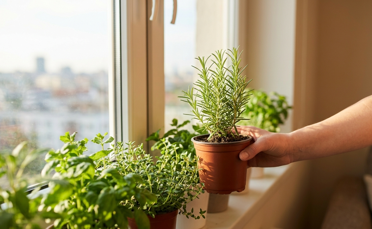 Guia Completo: Cultivando sua Horta de Ervas Litúrgicas e Espirituais em Apartamento