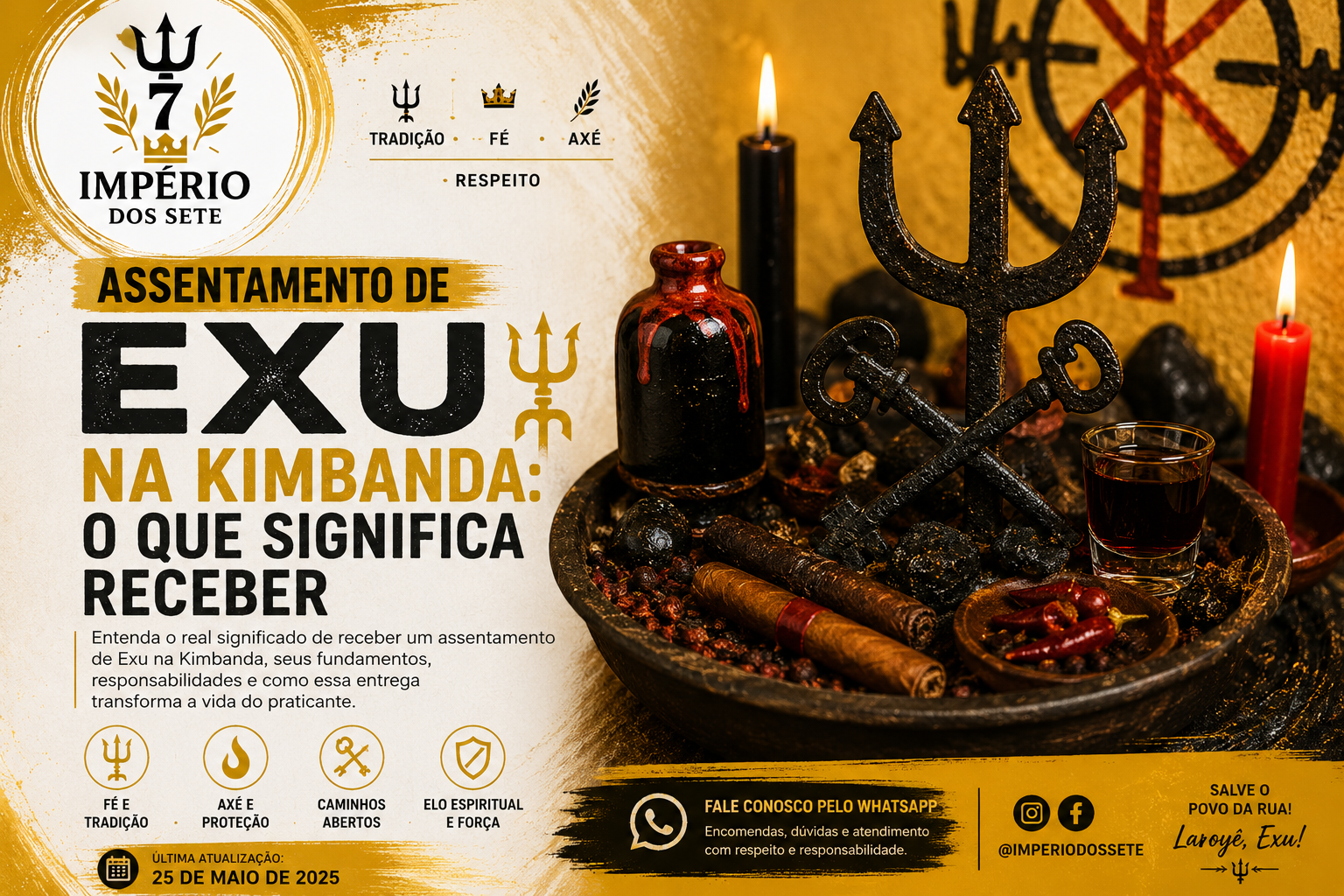 Assentamento de Exu na Kimbanda: O Que Significa Receber