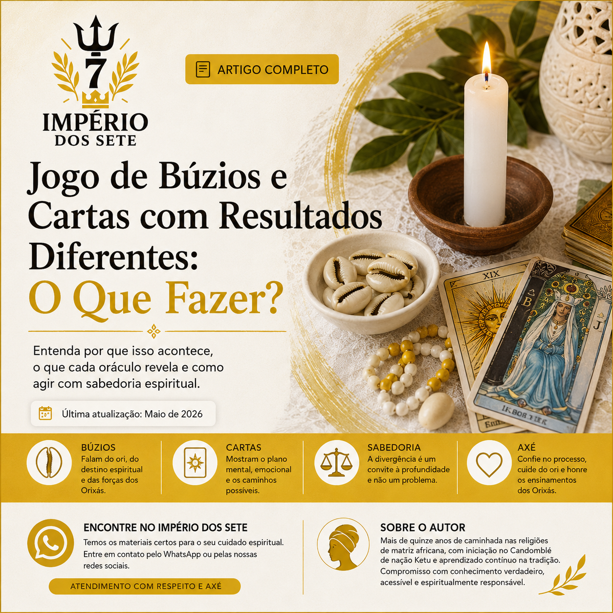 Jogo de Búzios e Cartas com Resultados Diferentes: O Que Fazer?