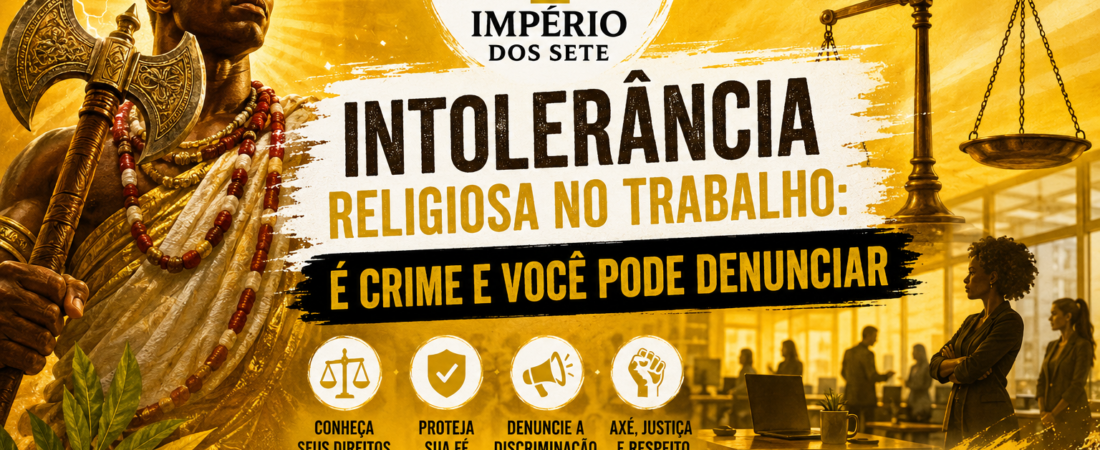 Intolerância Religiosa no Trabalho: É Crime e Você Pode Denunciar