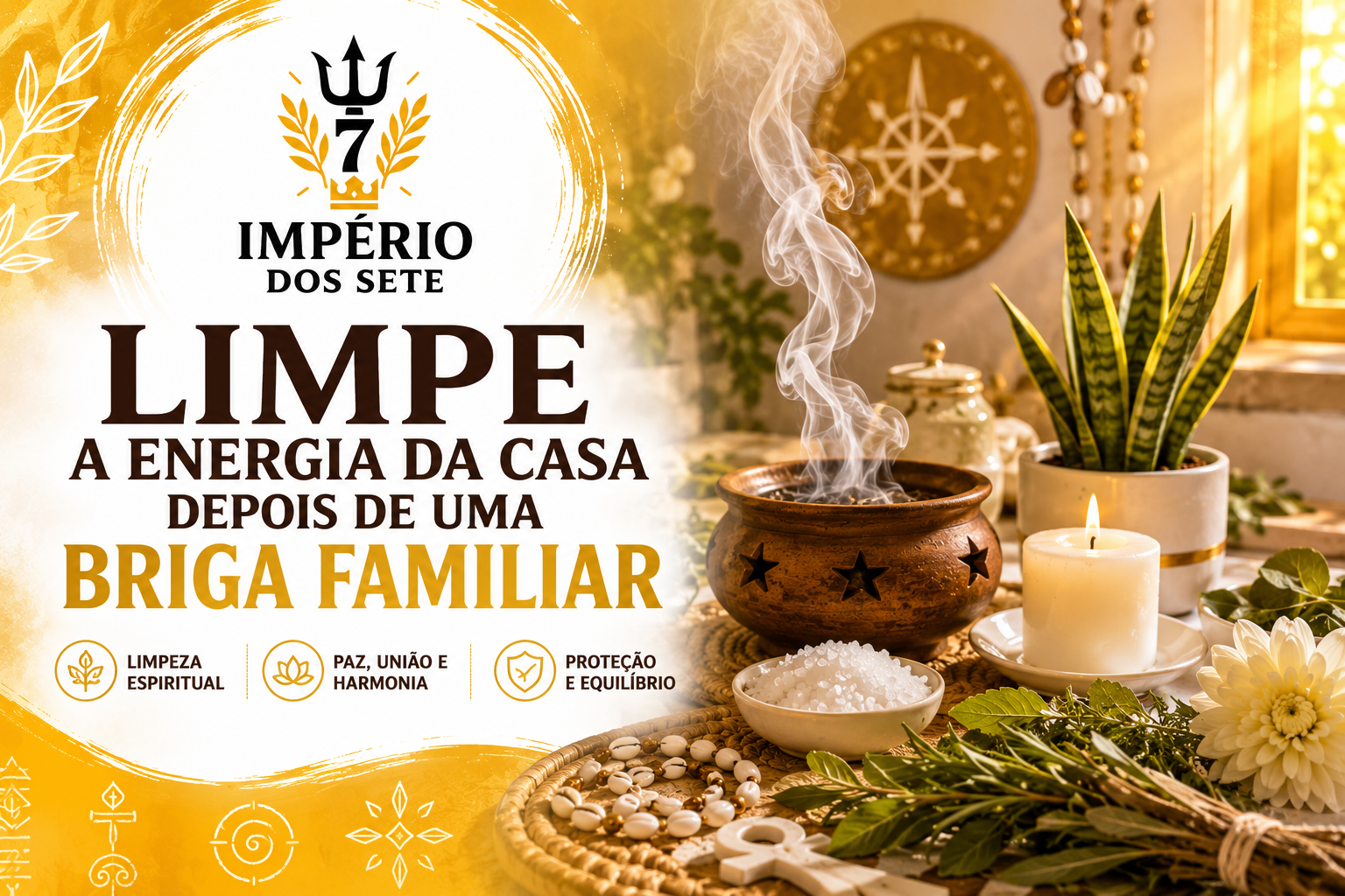 Como limpar a energia da casa depois de uma briga familiar pesada
