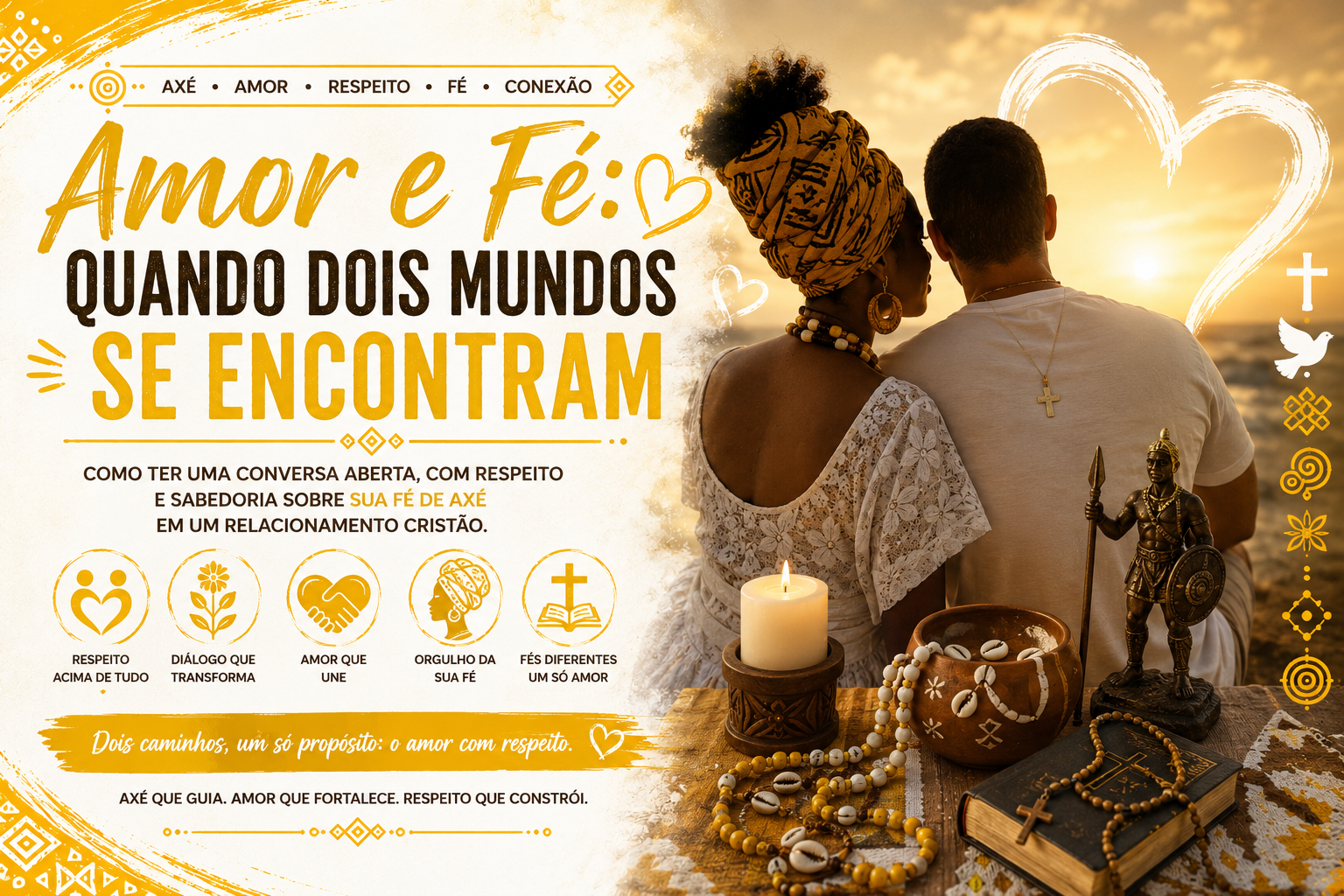 Axé e Bíblia: Como dialogar com um parceiro cristão sobre sua religião