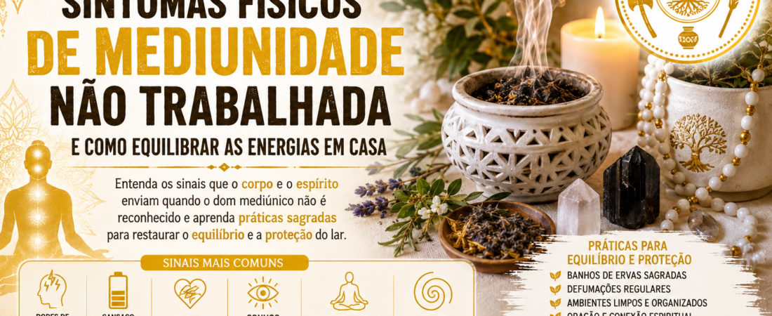 Sintomas Físicos da Mediunidade: Por que você se sente tão cansado sem motivo?