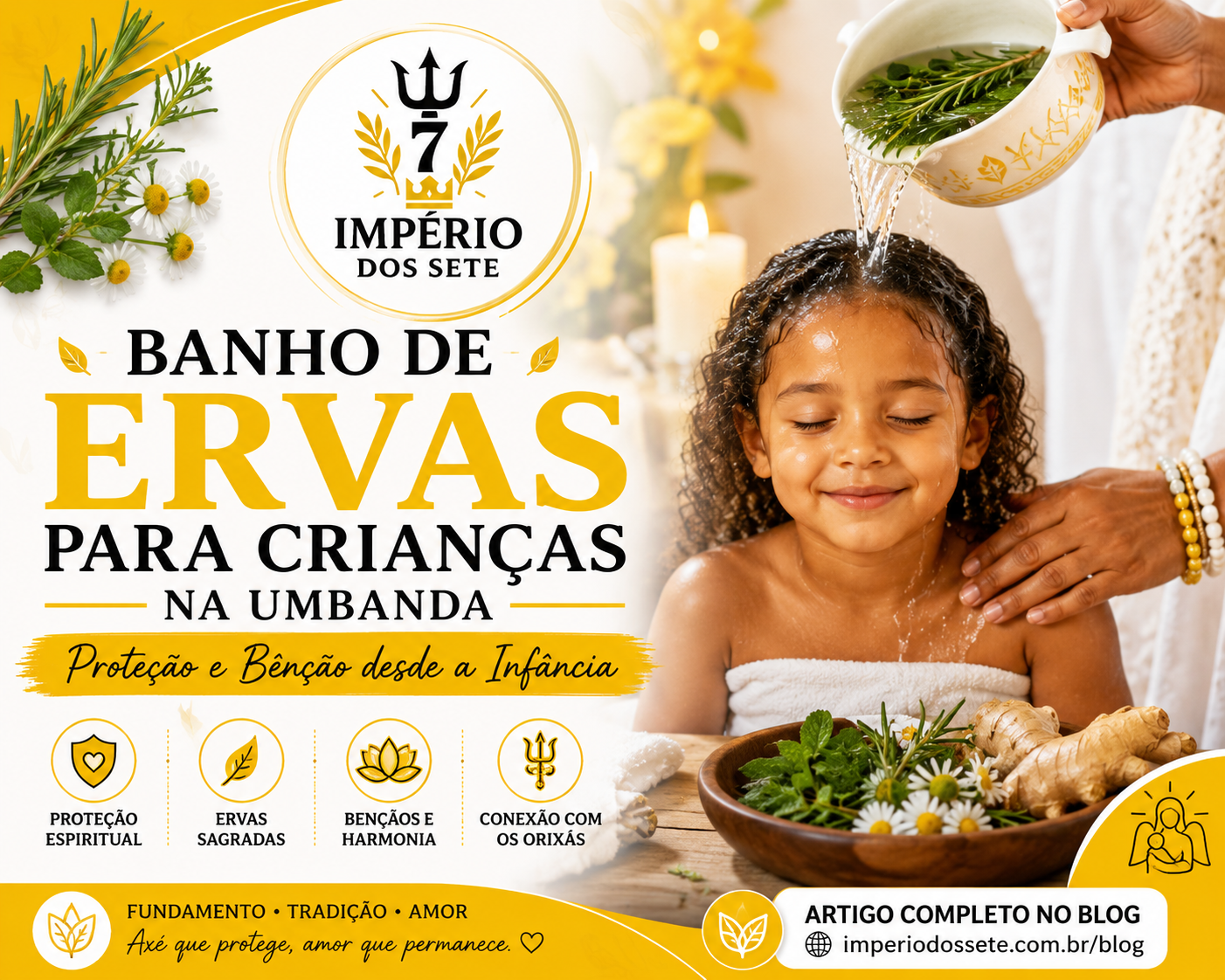 Banho de Ervas para Crianças na Umbanda: Proteção e Bênção desde a Infância