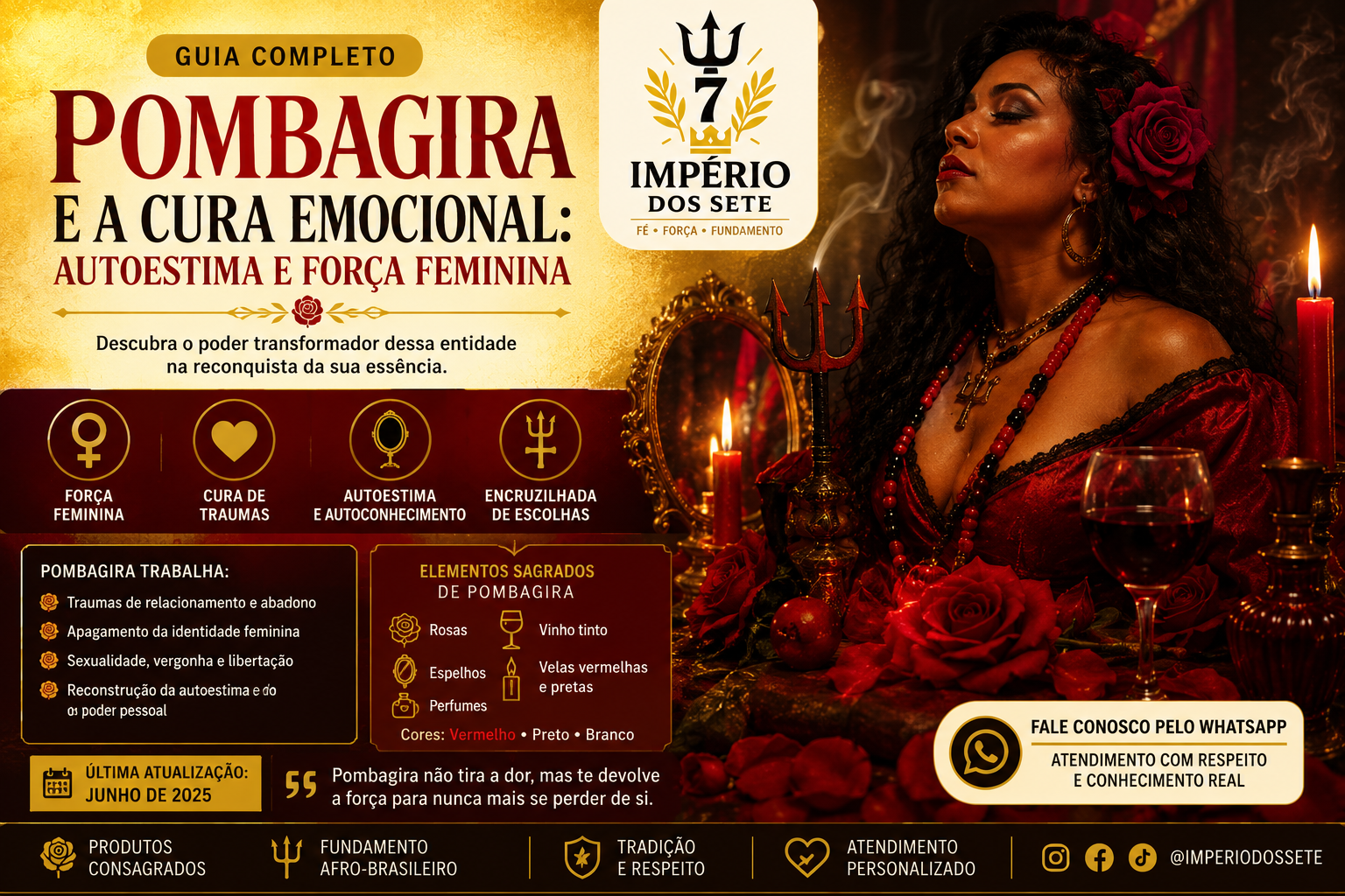 Pombagira e a Cura Emocional: Autoestima e Força Feminina