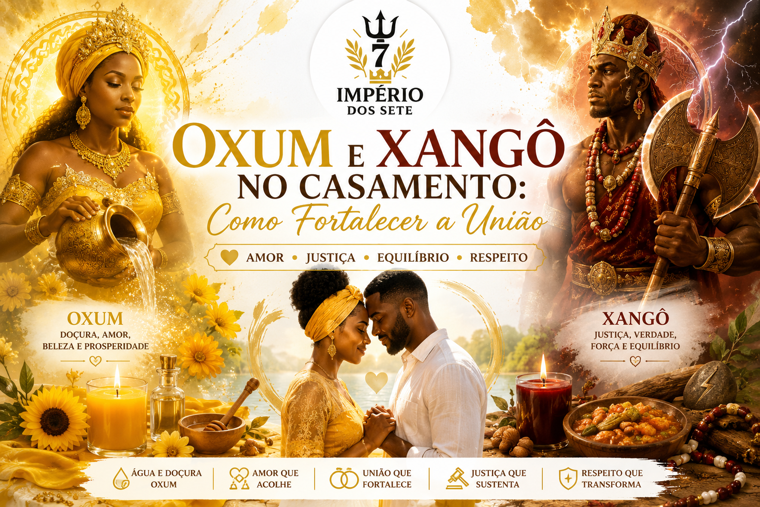 Oxum e Xangô no Casamento: Como Fortalecer a União