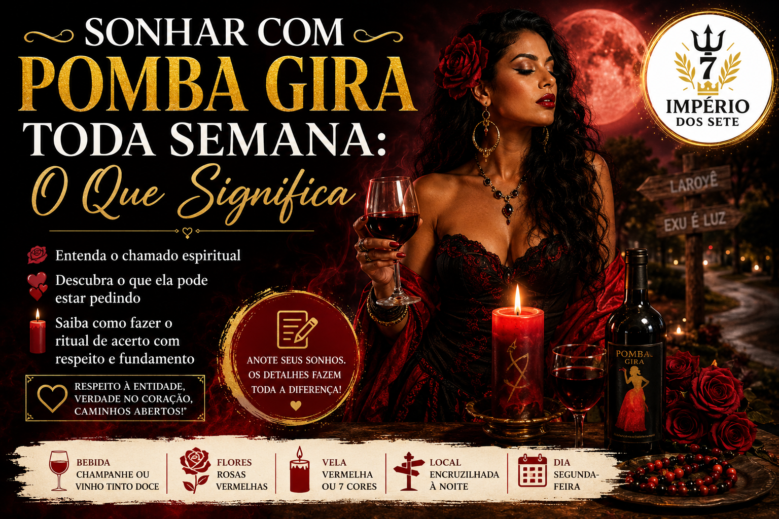 Sonhar com Pomba Gira Toda Semana: O Que Significa