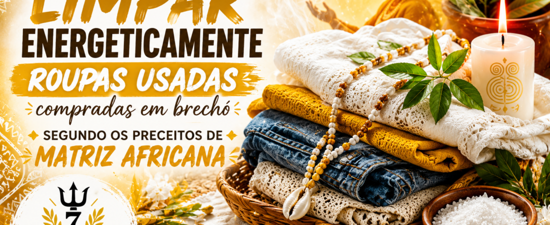 Limpeza Energética de Roupas de Brechó: Guia Completo da Tradição