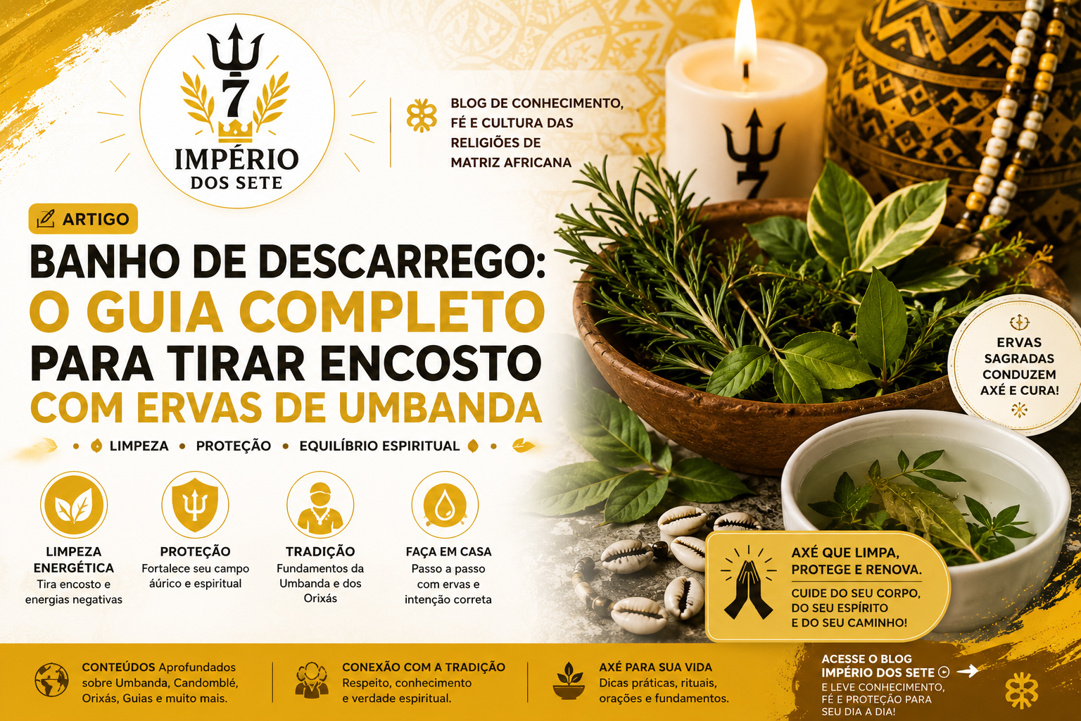 Banho de Descarrego: O Guia Completo para Tirar Encosto com Ervas de Umbanda