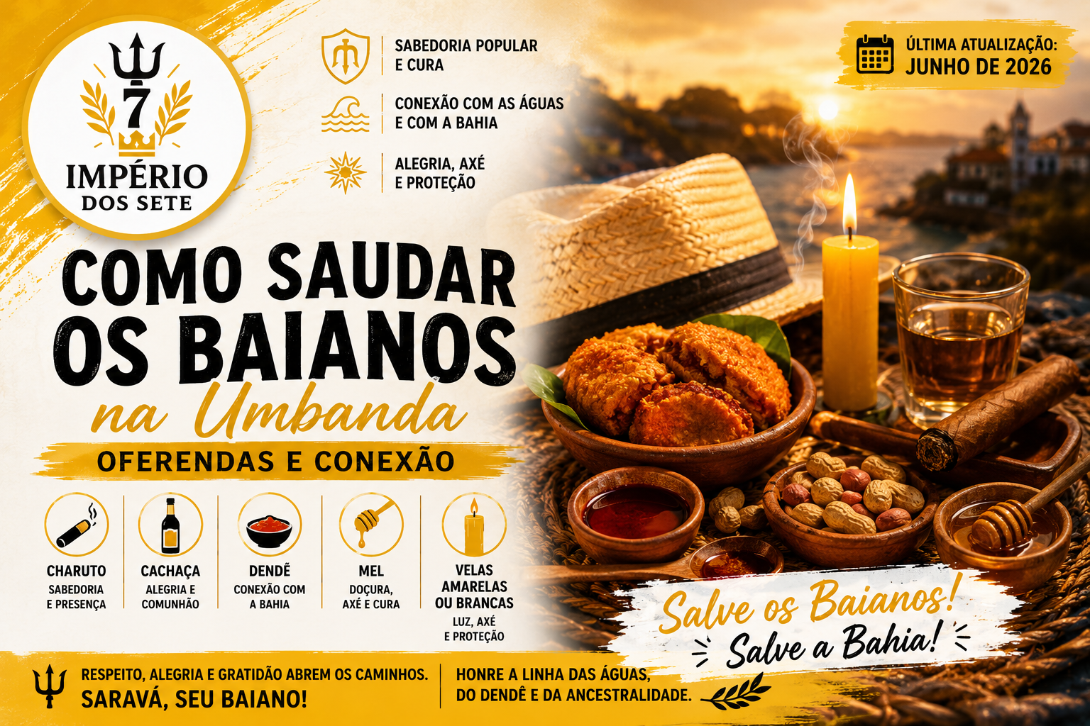 Como Saudar os Baianos na Umbanda: Oferendas e Conexão