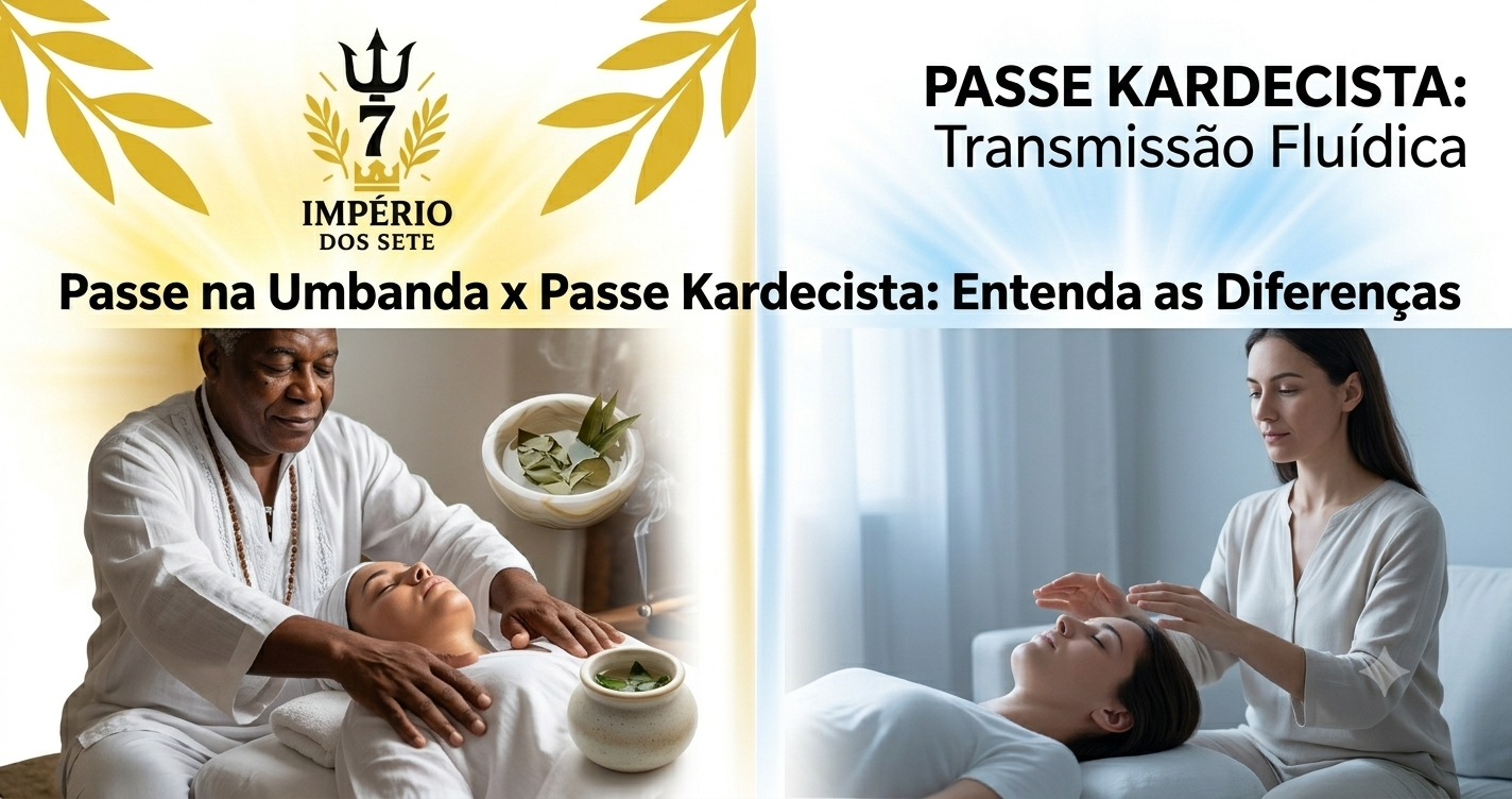 Passe na Umbanda x Passe Kardecista: Entenda as Diferenças