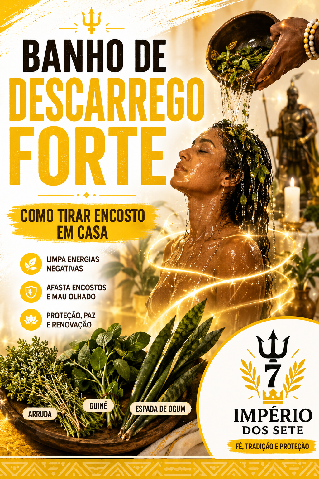 Banho de Descarrego Forte: Como Tirar Encosto em Casa