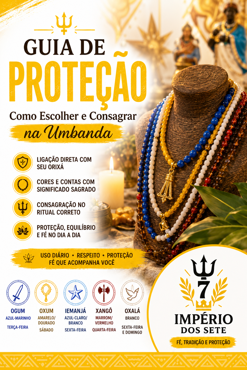 Guia de Proteção: Como Escolher e Consagrar na Umbanda