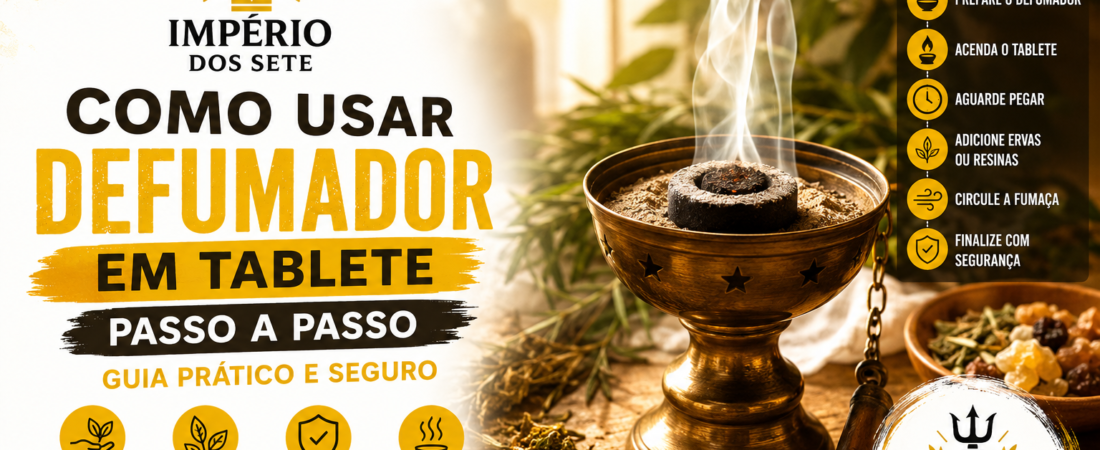 Como Usar Defumador em Tablete Passo a Passo: Guia Prático e Seguro