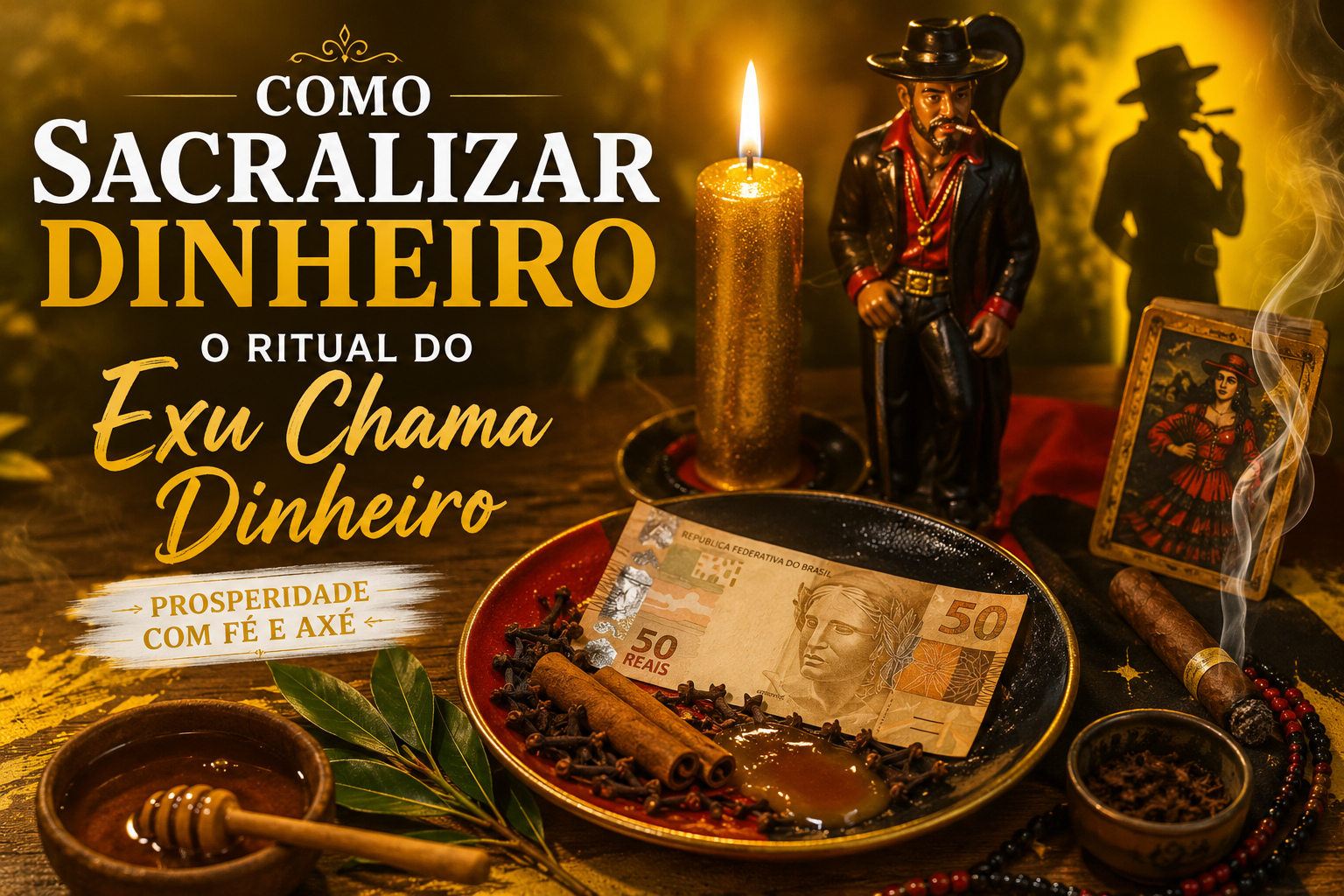 Como Sacralizar Dinheiro: O Ritual do Exu Chama Dinheiro