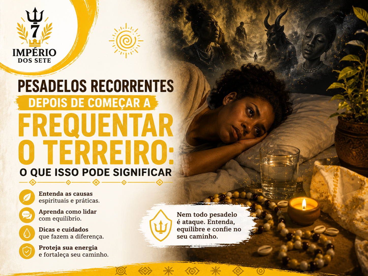 Pesadelos Recorrentes Depois de Começar a Frequentar o Terreiro: O Que Isso Pode Significar