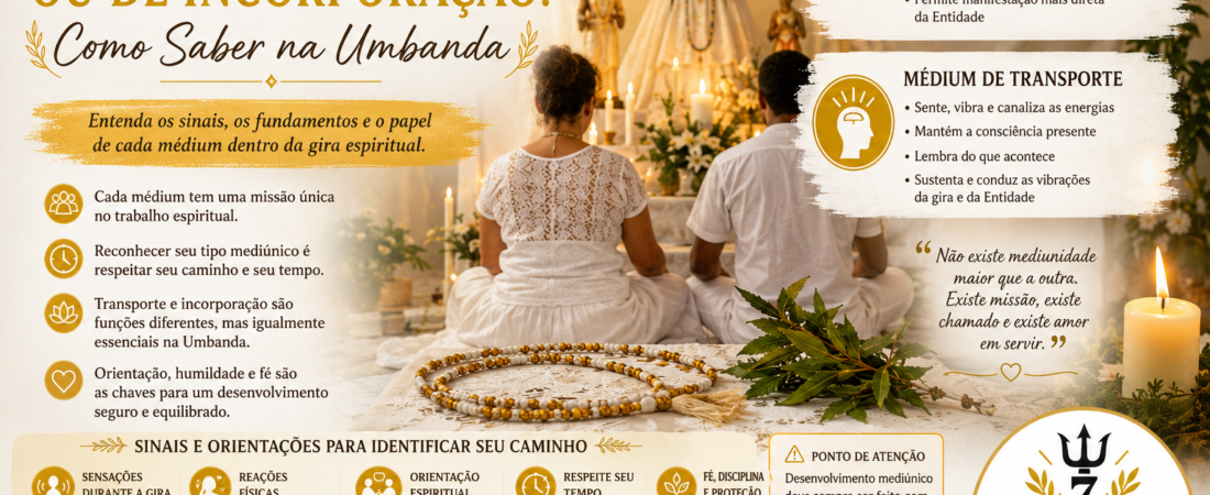 Meio de Transporte ou de Incorporação: Como Saber na Umbanda