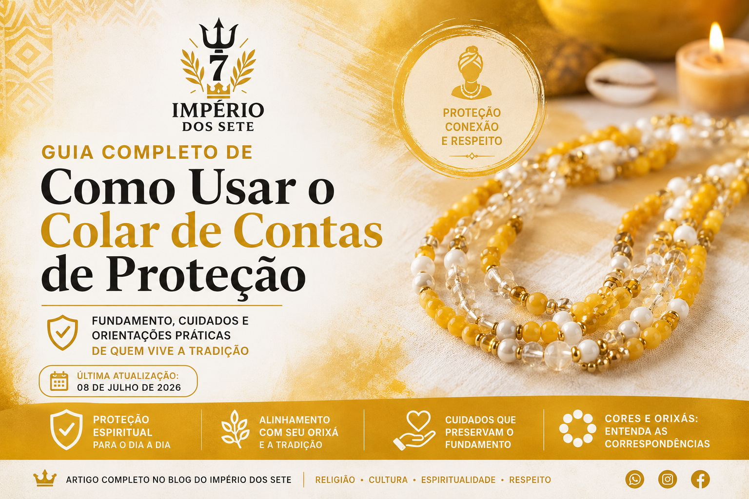 Guia Completo de Como Usar o Colar de Contas de Proteção