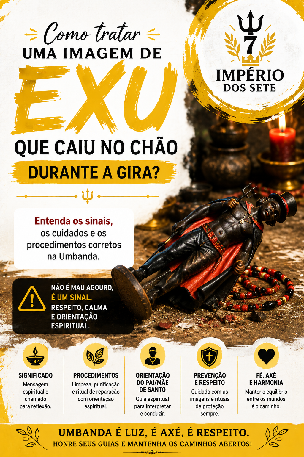 Queda de Imagem de Exu: O Que Fazer