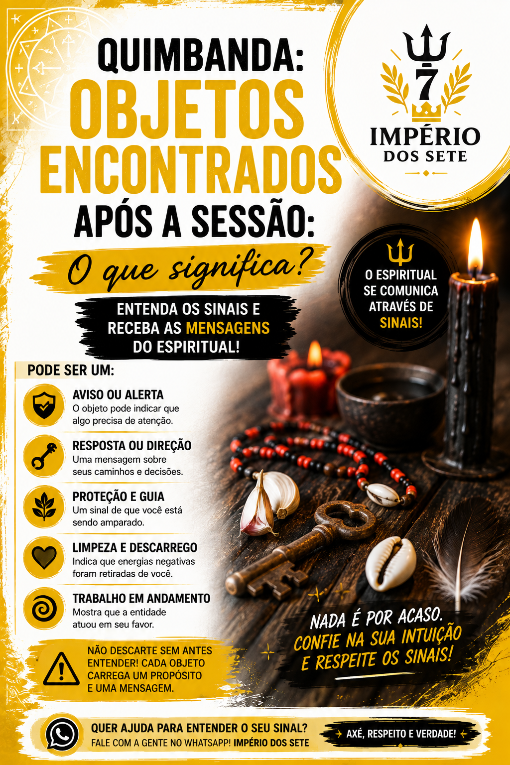 Quimbanda: Objetos Encontrados