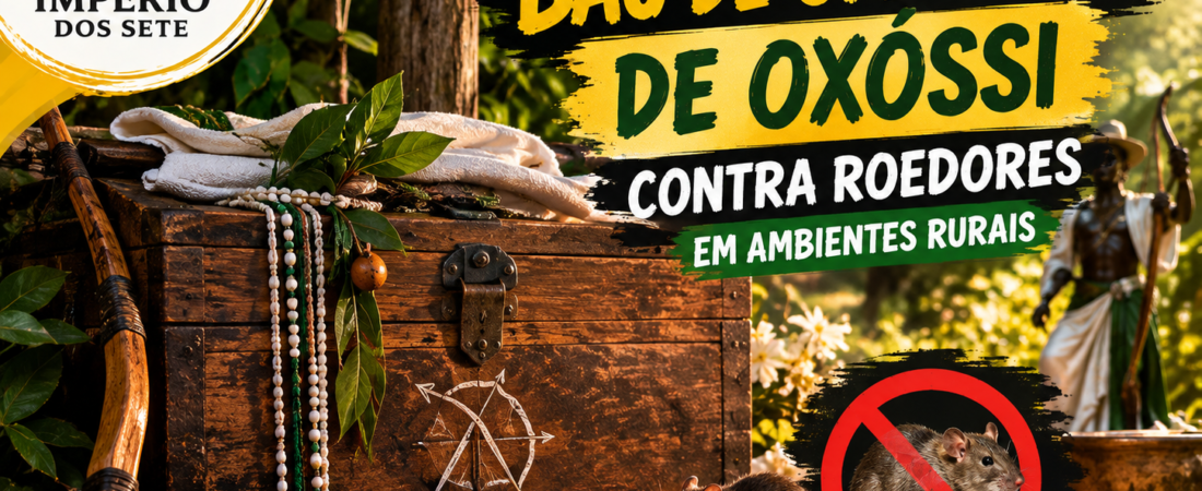 Como proteger o baú de oferendas de Oxóssi contra roedores