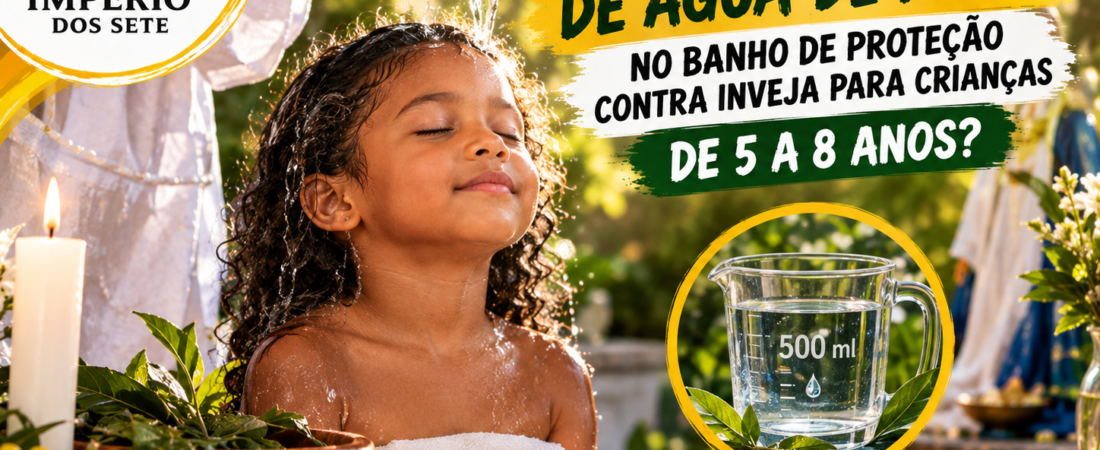 Água de fonte no banho de proteção infantil: dose exata para crianças de 5 a 8 anos