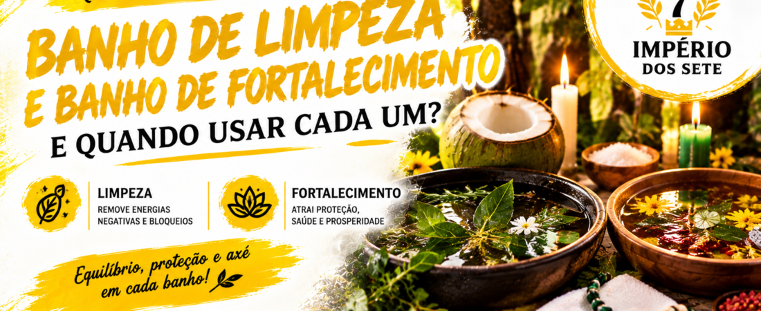 Diferença entre banho de limpeza e banho de fortalecimento