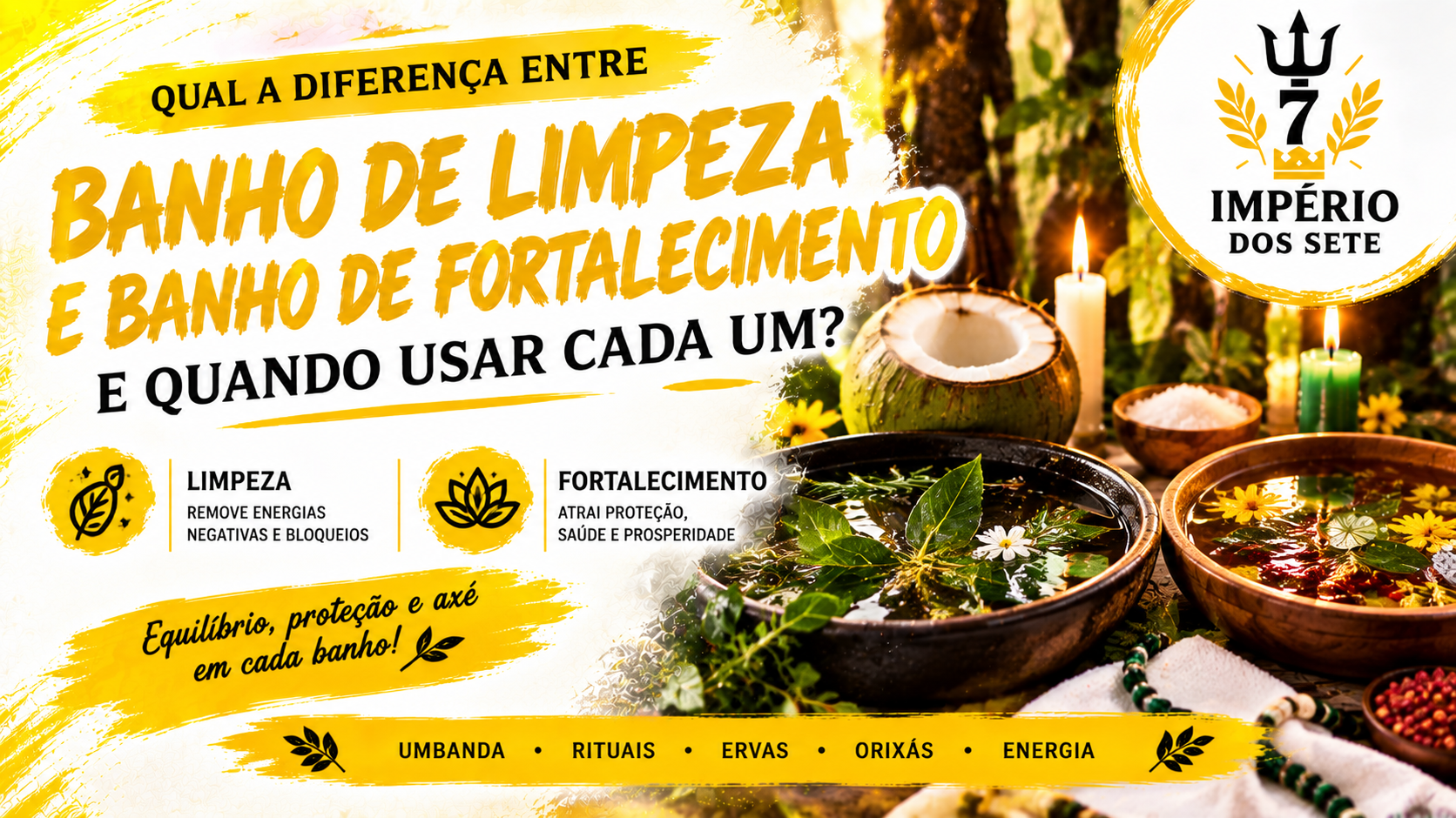 Diferença entre banho de limpeza e banho de fortalecimento