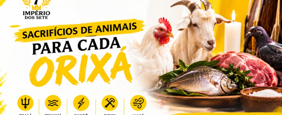 Segredos dos sacrifícios de animais para cada Orixá no Candomblé