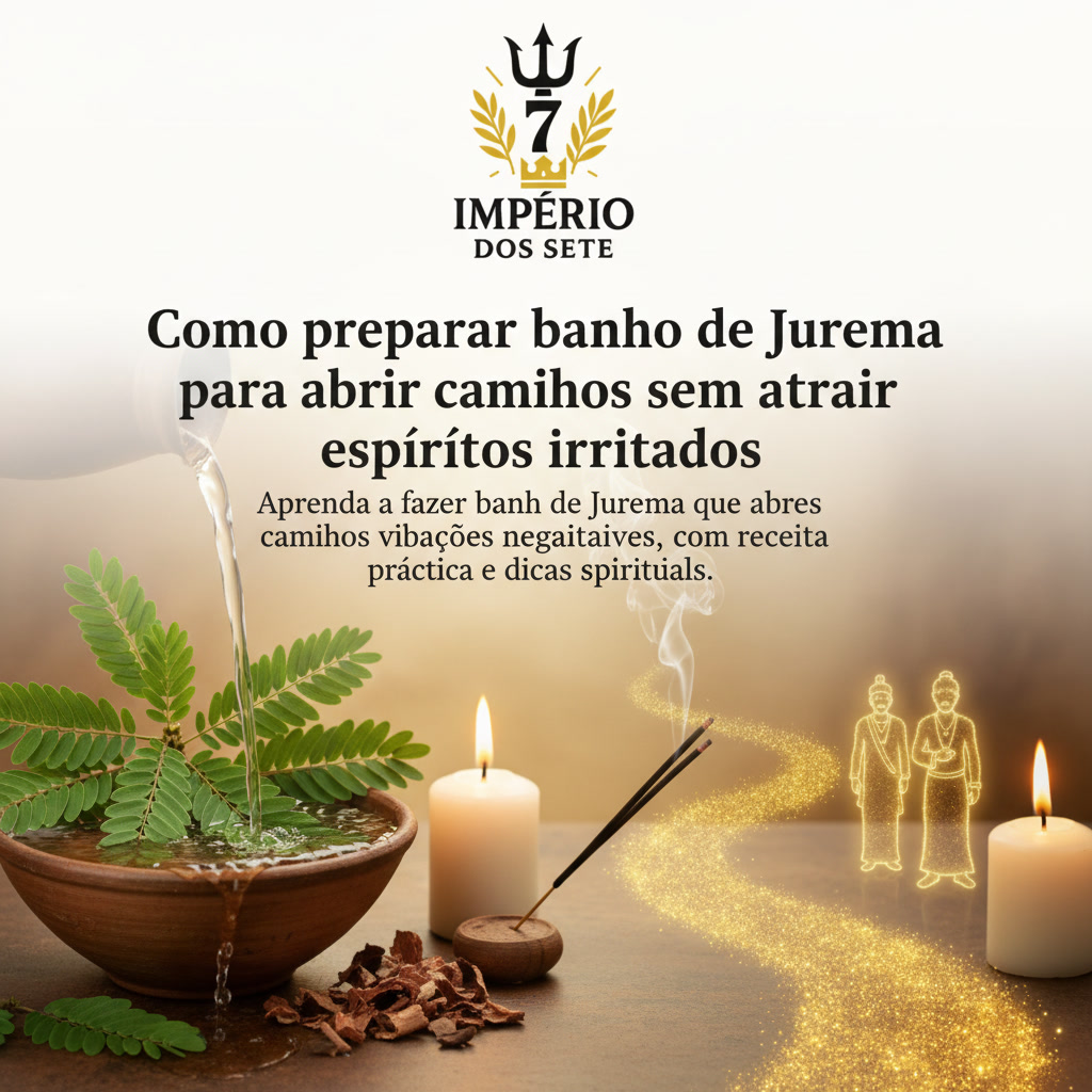 Como preparar banho de Jureca para abrir caminhos sem atrair espíritos irritados