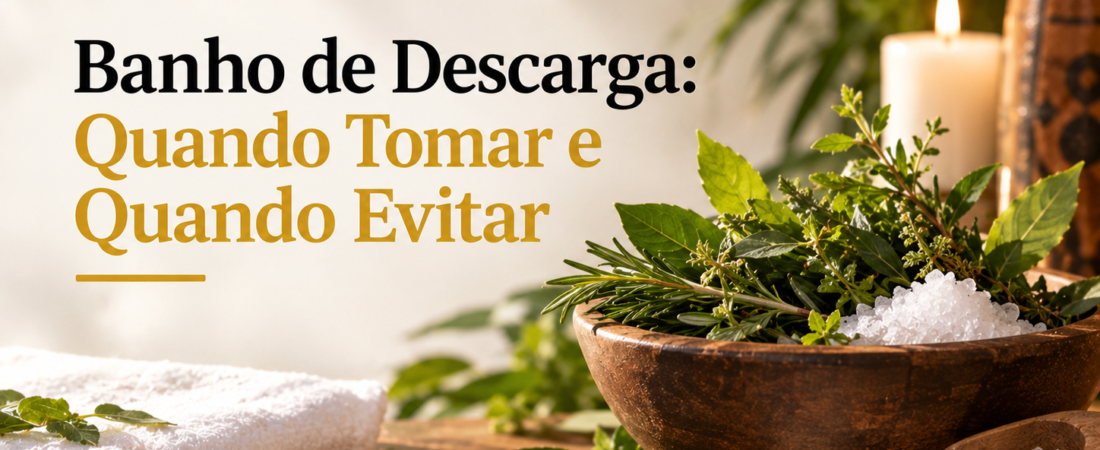 Banho de Descarga: Quando Tomar e Quando Evitar